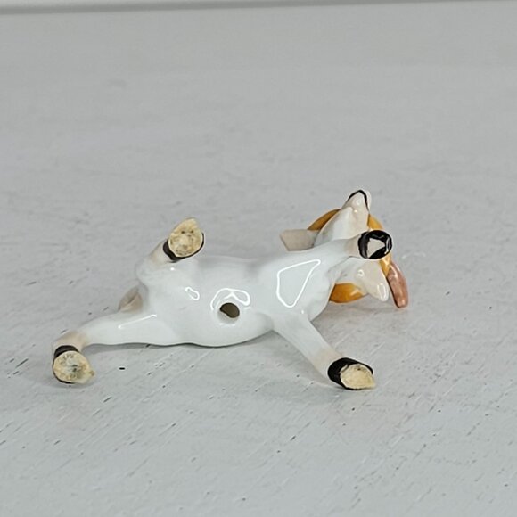 Freeman McFarlin George Good Goat Figurine Wearing Hat Miniature Figurine - Picture 6 of 8